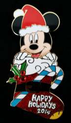 19784 - Happy Holidays 2014 - Stockings Set - Mickey alternate image