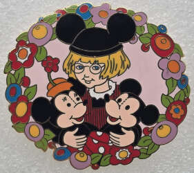 'Unknown Series - Mary Engelbreit’s Ann Estelle Tea for Three with Mickey and Minnie Dolls - DSUS'