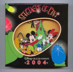 Spectacle of Pins 2004 - Mickey Mouse &amp; Gang with Christmas Tree Jumbo - WDW