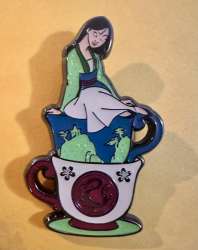 84425 - Hot Topic - Disney Princess Tea Cups Blind Box - Mulan - Loungefly alternate image