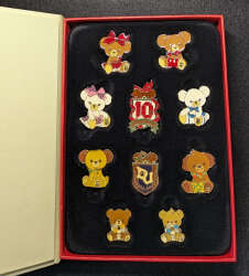 'UniBEARsity 10th Anniversary - UniBEARsity 10th Anniversary Set - Complete 10-pin Set - DSJ'