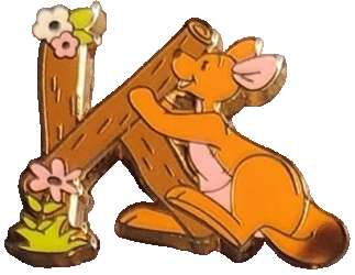 84439 - Disney PALS Lucky Draw Initials / Alphabet Mystery Collection - Letter K (Kanga) - Disney Store Japan alternate image