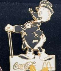 Coca Cola / McDonald&#039;s - Gladstone Gander - Black and White - DLR