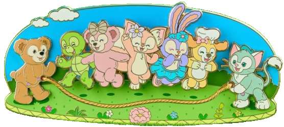 84512 - Pin Trading Fun Day 2024 - Duffy & Friends Jumping Time - Jump Rope Jumbo - Shanghai Disney Resort alternate image