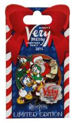 84545 - Mickey's Very Merry Christmas Party (MVMCP) 2015 - Huey Dewey Louie with Santa - Walt Disney World alternate image