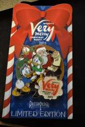 84545 - Mickey's Very Merry Christmas Party (MVMCP) 2015 - Huey Dewey Louie with Santa - Walt Disney World alternate image