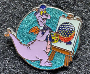 Figment Painting Spaceship Earth