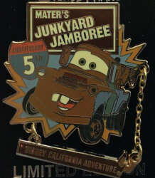 Mater’s Junkyard Jamboree 5th Anniversary Cast Member Pin
