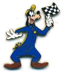 Goofy at Tomorrowland Speedway