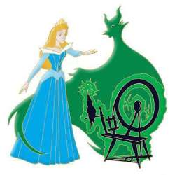 'Sleeping Beauty Lifespan Series - Aurora and Maleficent at the Spinning Wheel - DSUS'