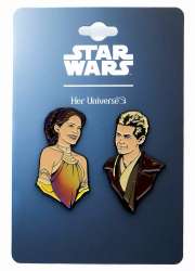 84770 - Star Wars: Episode II - Attack of the Clones - Padme & Anakin Lake Scene Pin Set (HerUniverse Exclusive) - Disney Licensed alternate image