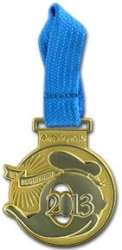 Click to view the 2013 - Half Marathon Donald Duck Medal details
