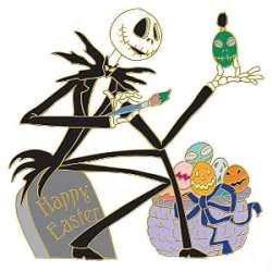 84840 - Easter 2008 - Jack Skellington and Shrunken Head Easter Egg - Disney Store US alternate image