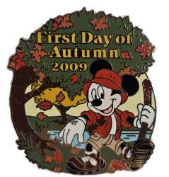 84916 - Disney Parks Seasons - Fall/Autumn - Mickey on Hike, First Day of Autumn 2009 alternate image