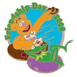 Kermit and Fozzie Bear