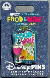 84987 - EPCOT International Food & Wine Festival 2024 - Epcot Food & Wine Festival Logo - Walt Disney World alternate image