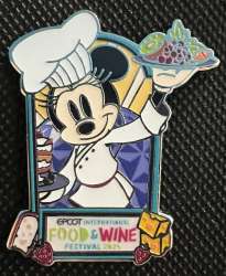 85020 - EPCOT International Food & Wine Festival 2024 - Chef Characters Mystery Collection — Chef Minnie - Walt Disney World alternate image