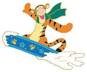 45656 - Winter Sport Series - Tigger Snowboarding - Disney Store US alternate image
