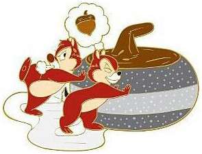 31431 - Winter Sport Series - Chip & Dale Curling - Disney Store US alternate image