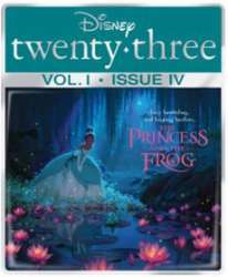 D23 Magazine Covers - Princess and the Frog Cover (Vol I — Issue IV) - D23