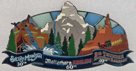 Click to view the Splash Mountain 30th, Matterhorn Bobsleds 60th, and Thunder Mountain 40th Anniversaries details