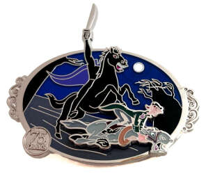 75th Anniversary — Headless Horseman Chasing Ichabod Crane