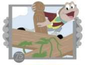 85120 - The Adventures of Ichabod and Mr. Toad Anniversaries - 75th - Mr. Toad on Fence alternate image