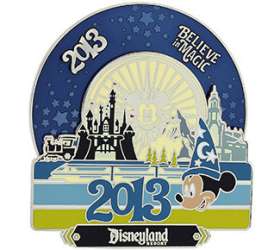 Believe In Magic Retro Art Spinner