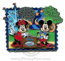 Mickey and Minnie Mouse