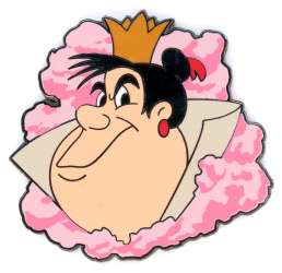 33761 - Villains in Smoke Carded Sets - Queen of Hearts in a Puff of Pink Smoke - Disney Store US alternate image