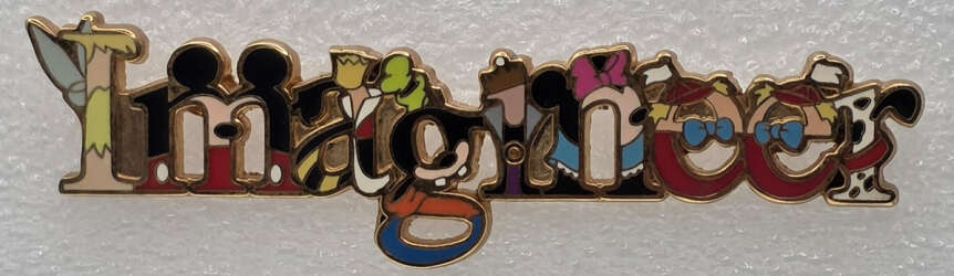 Click to view the “Imagineer” Lanyard Pin Framed Set Character Pin details