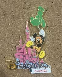 85240 - European Bootleg - Mickey with Balloon over Disneyland - Fantasy Unlicensed alternate image