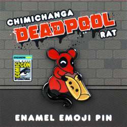 85331 - Marvel Comics x 100% Soft - Chimichanga Deadpool Rat - Disney Licensed alternate image