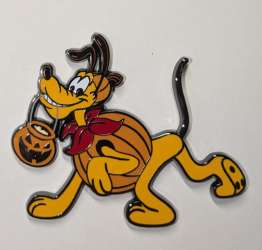 85354 - Pink A La Mode (PALM) - Halloween 2024 - Pluto as Pumpkin - Disney Licensed alternate image