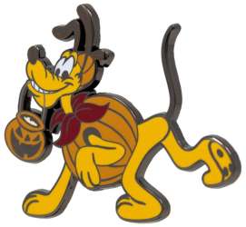 85354 - Pink A La Mode (PALM) - Halloween 2024 - Pluto as Pumpkin - Disney Licensed alternate image