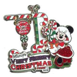 Minnie Mouse at Candy Cane Garden