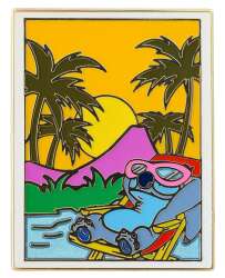 'Disney Pins Blog (DPB) Exclusives - Stitch Hawaiian Sunset - DLIC'