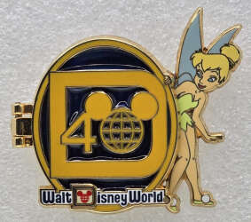 Click to view the Walt Disney, Tinker Bell - Retro Logo - Hinged details
