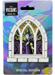 'Disney Pins Blog (DPB) Exclusives - Maleficent Castle Stained Glass - DLIC'