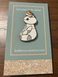 85526 - Fantasy Pin Series: KathlenesCreations - Baymax and mochi - Fantasy Unlicensed alternate image