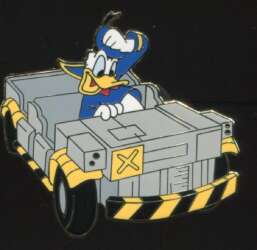 'Walt Disney World Attraction Vehicles Mystery Collection - Donald at Dinosaur! - WDW'