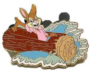 'Walt Disney World Attraction Vehicles Mystery Collection - Br'er Rabbit on Splash Mountain - WDW'
