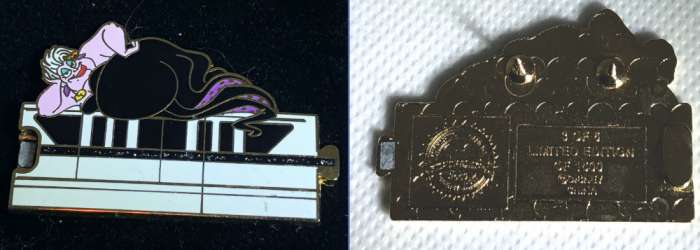 'Gold Card Collection - Black Monorail - Ursula - WDW'