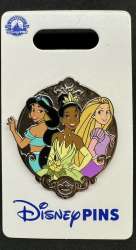 85726 - Jasmine, Tiana, and Rapunzel Cluster alternate image
