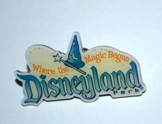 DIsneyland Park Logo with Slogan
