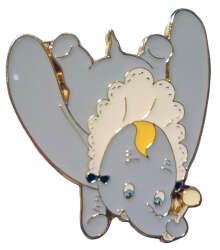 Baby Dumbo with rattle