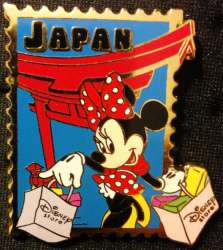 Minnie Mouse Shopping Stamp