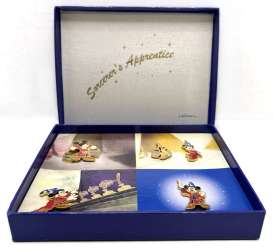 Fantasia Sorcerer&#039;s Apprentice 5 Pin Boxed Set - Mickey Mouse Pointing Up - DSUS
