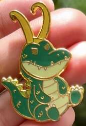Fantasy Pin Series: PinnyPlanet - TVA - The Variants - Crocodile Loki (Croki) - FSY