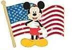 85889 - Old Glory American Flag - Mickey Mouse - Disney Store US alternate image